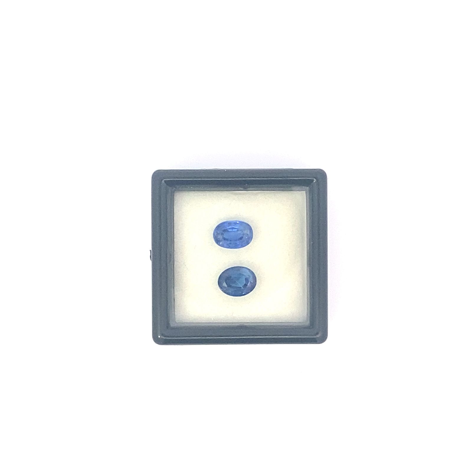 1.91ct Natural Kyanite – Set of 2 Oval Cut Gemstones