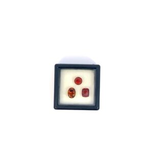 2.31ct Natural Spessartine Garnet – Set of 3 Mixed Cuts