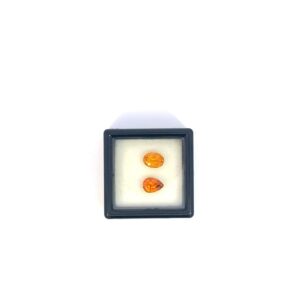 1.61ct Natural Spessartine Garnet – Set of 2 Mixed Cuts