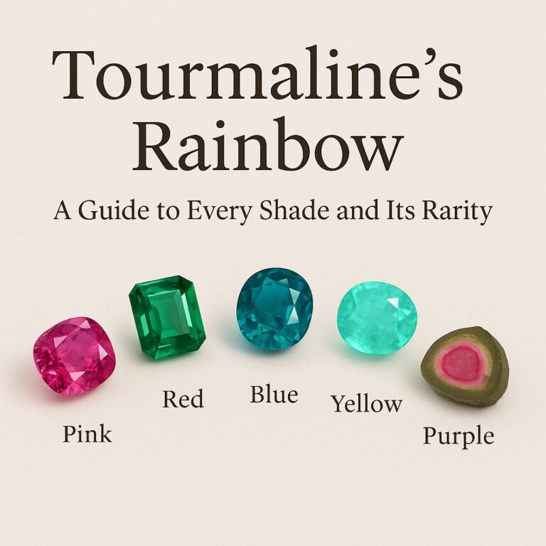 Tourmaline’s Rainbow: A Guide to Every Shade and Its Rarity