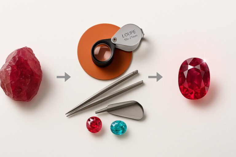 From Rough to Radiant: How Gemstones Are Cut and Polished