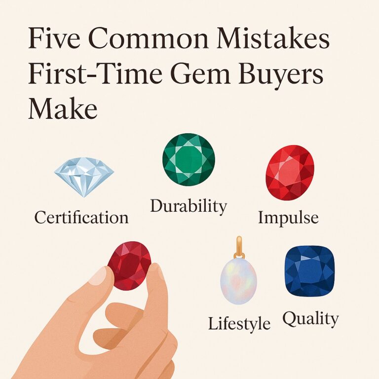 Five Common Mistakes First-Time Gem Buyers Make