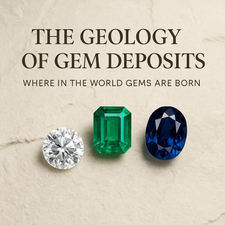 The Geology of Gem Deposits: Where in the World Gems Are Born