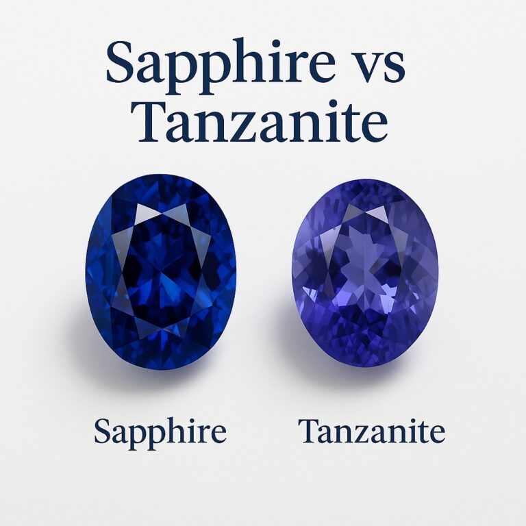 Sapphire vs Tanzanite: How to Choose Your Perfect Blue Gem
